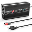 NOEIFEVO 12.6V 20A Lithium Battery Charger For 11.1V 3S Battery, Automatic Cut Off, aluminum housing, LCD screen