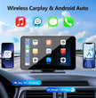 Wireless Carplay Screen for Car & Android Auto, 7